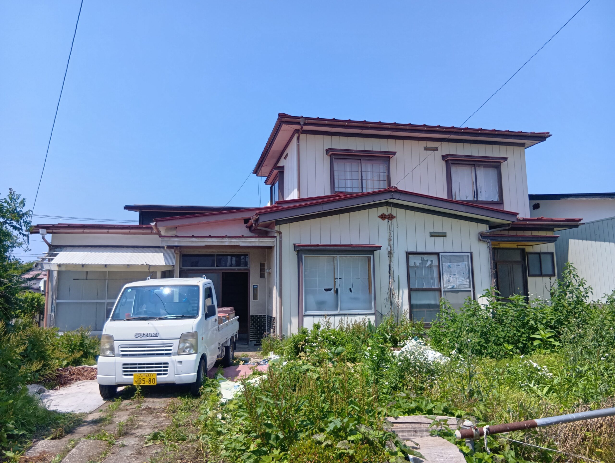 伯母さんの遺品整理終わる