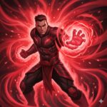 赤いオーラでシンクロ